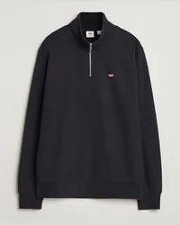 Levi's Original Half Zip Sweater Mineral Black Schwarz