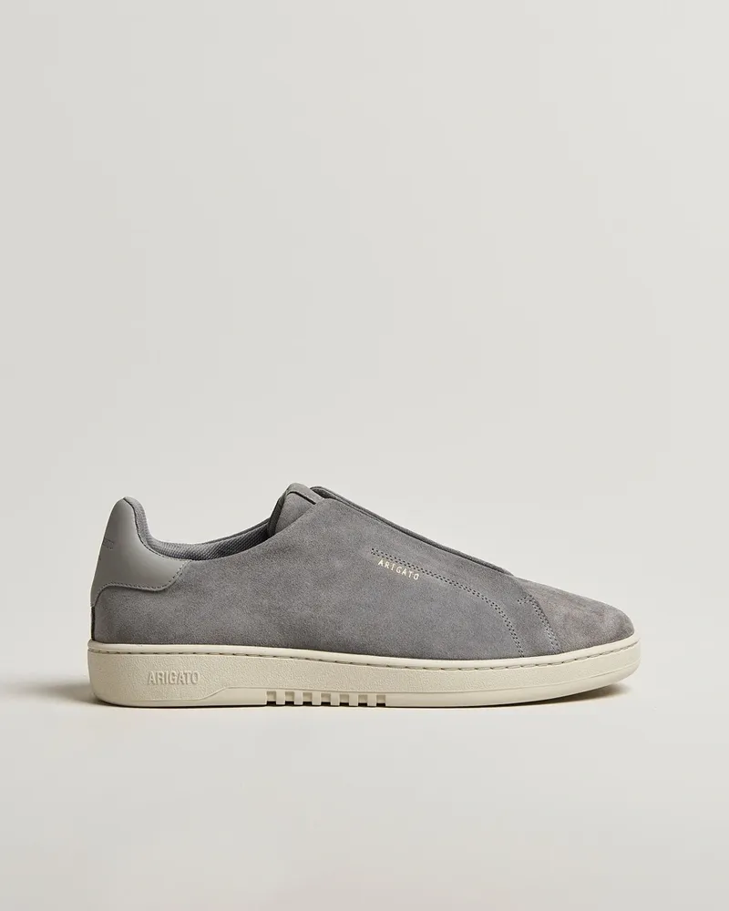 Axel Arigato Dice Laceless Sneaker Dark Grey Suede Grau