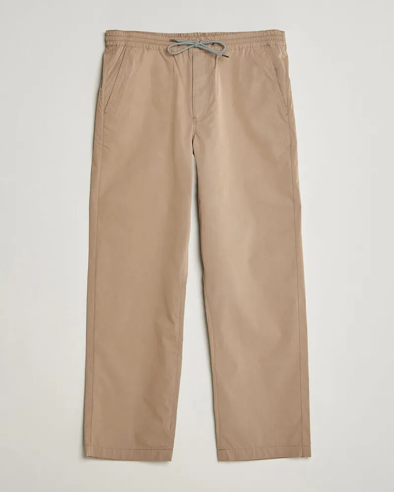 Paul Smith Casual Cotton Drawstring Trousers Beige Beige