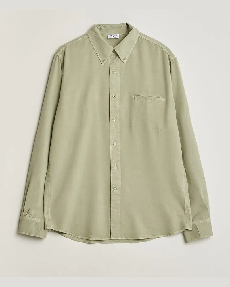 Filippa K Zack Lyocell Shirt Light Green Grün