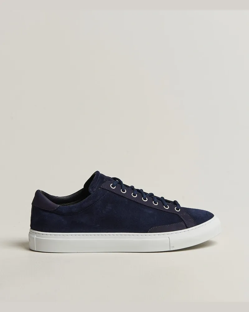 Diemme Veneto Low Sneaker Navy Suede Blau