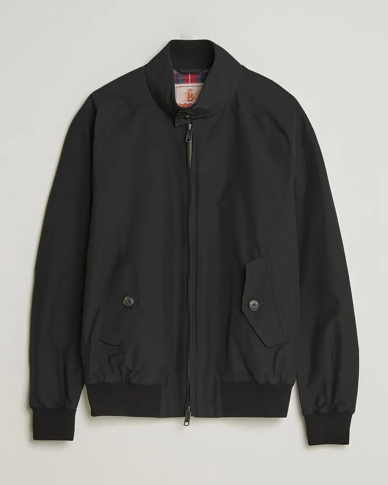 Baracuta G9 Original Harrington Jacket Black Schwarz