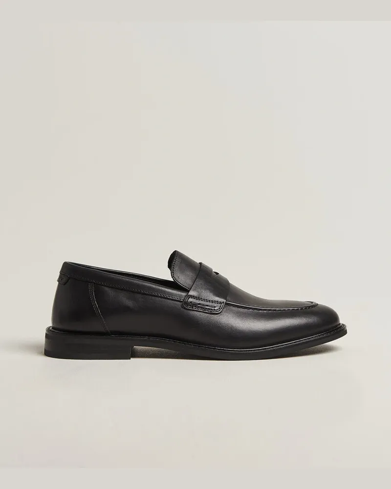 Gant Lozham Leather Loafer Black Schwarz