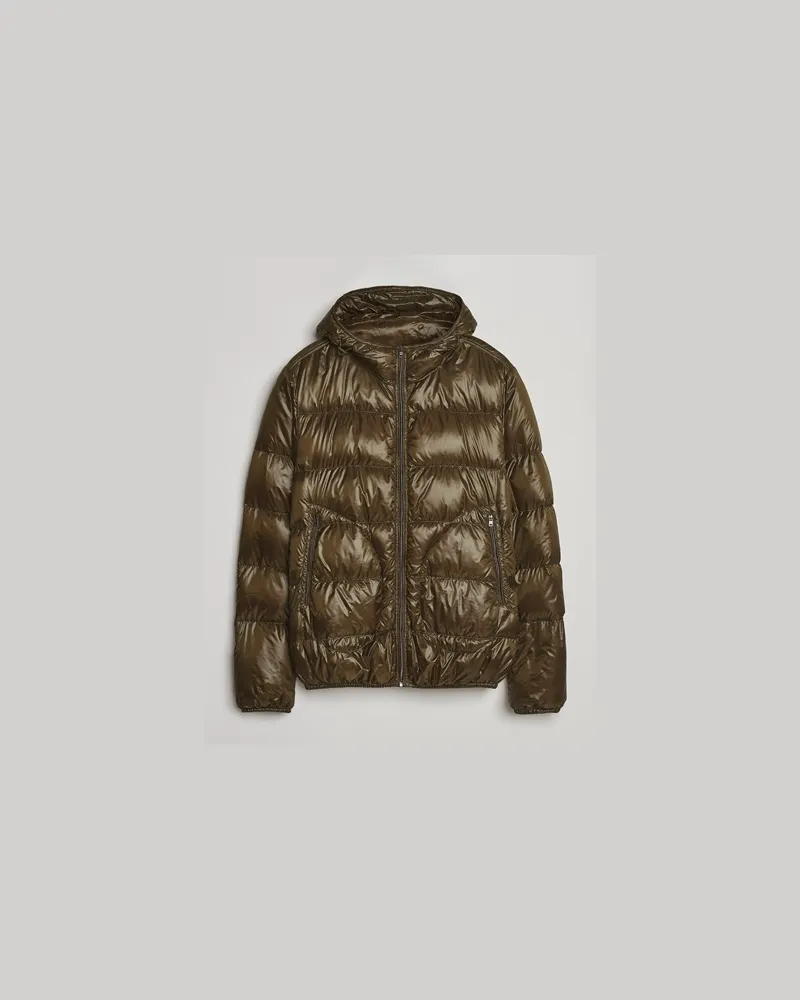 Herno Piumino Nylon Bomber Military Grün