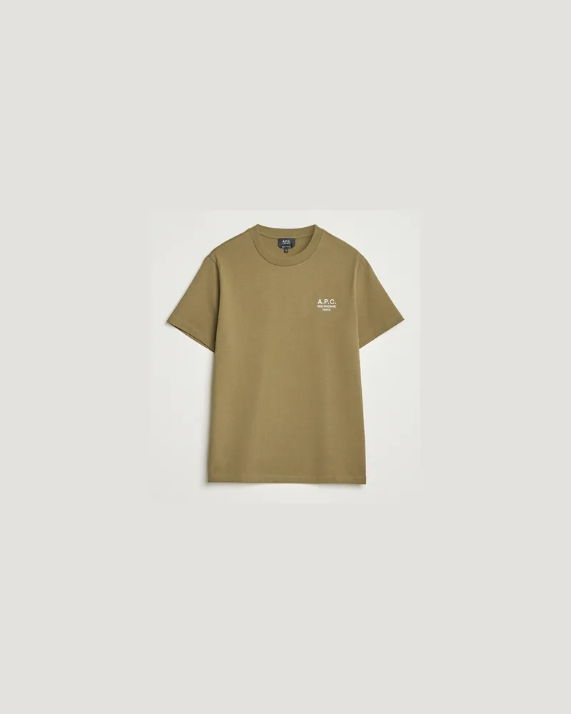 A.P.C. Rue Madame T-Shirt Khaki Green Grün