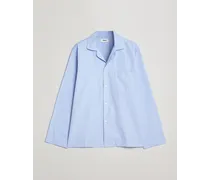 Poplin Pyjama Shirt Light Blue