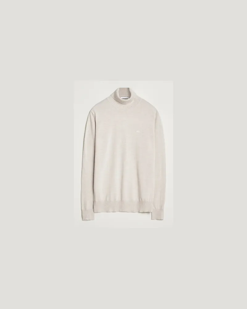 J.Lindeberg Kaden Merino Turtleneck Moonbeam Melange Beige