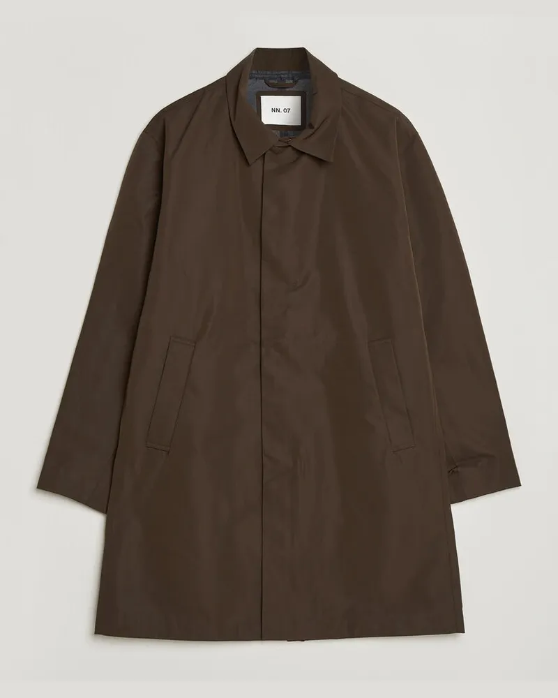 NN 07 Steve Technical Coat Demitasse Brown Braun