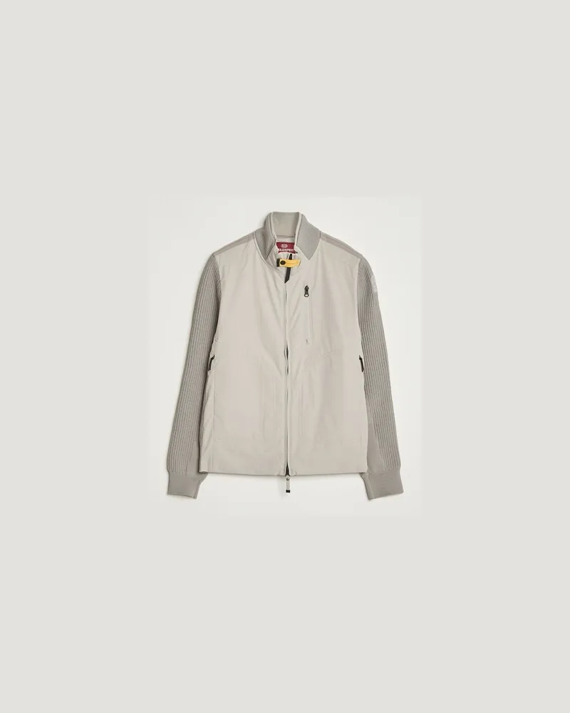 Parajumpers Zorba Tech Knit Hybrid Jacket Chateau Grey Grau