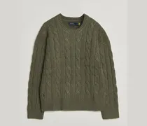 Exploded Cabel Sweater Treron Olive