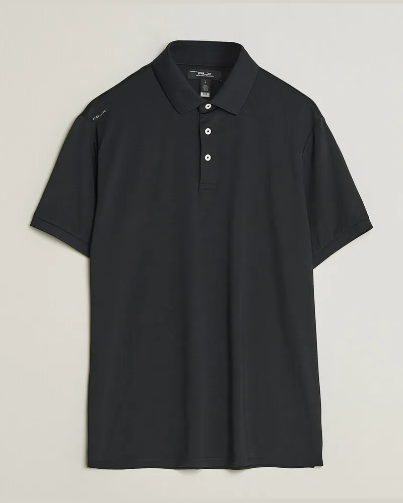 Ralph Lauren Airflow Polo Polo Black Schwarz