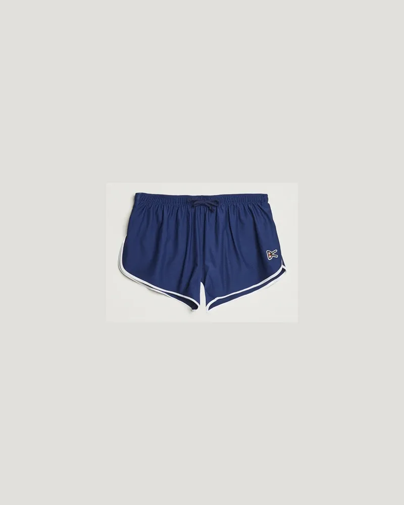 District Vision 2 Inch Mesh Race Shorts Navy Blau