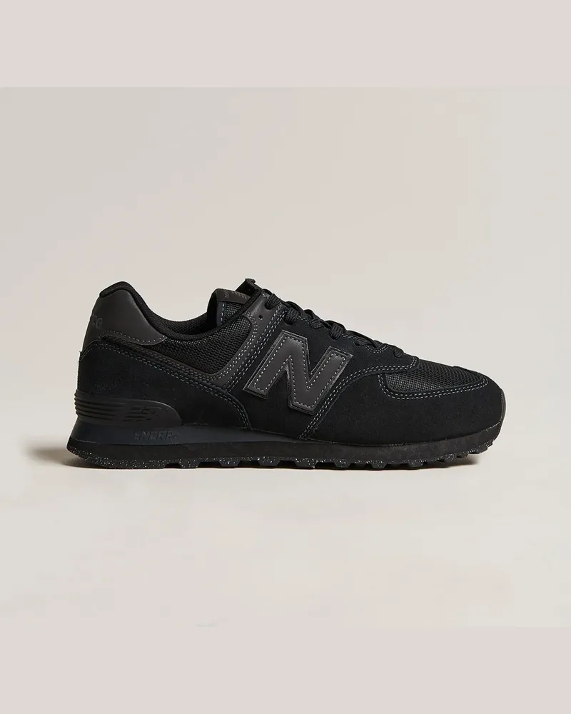 New Balance 574 Sneakers Full Black Schwarz