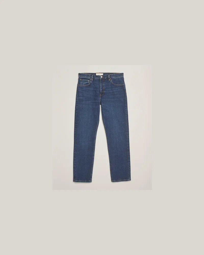 JEANERICA TM005 Tapered Jeans Vintage Tint Blau