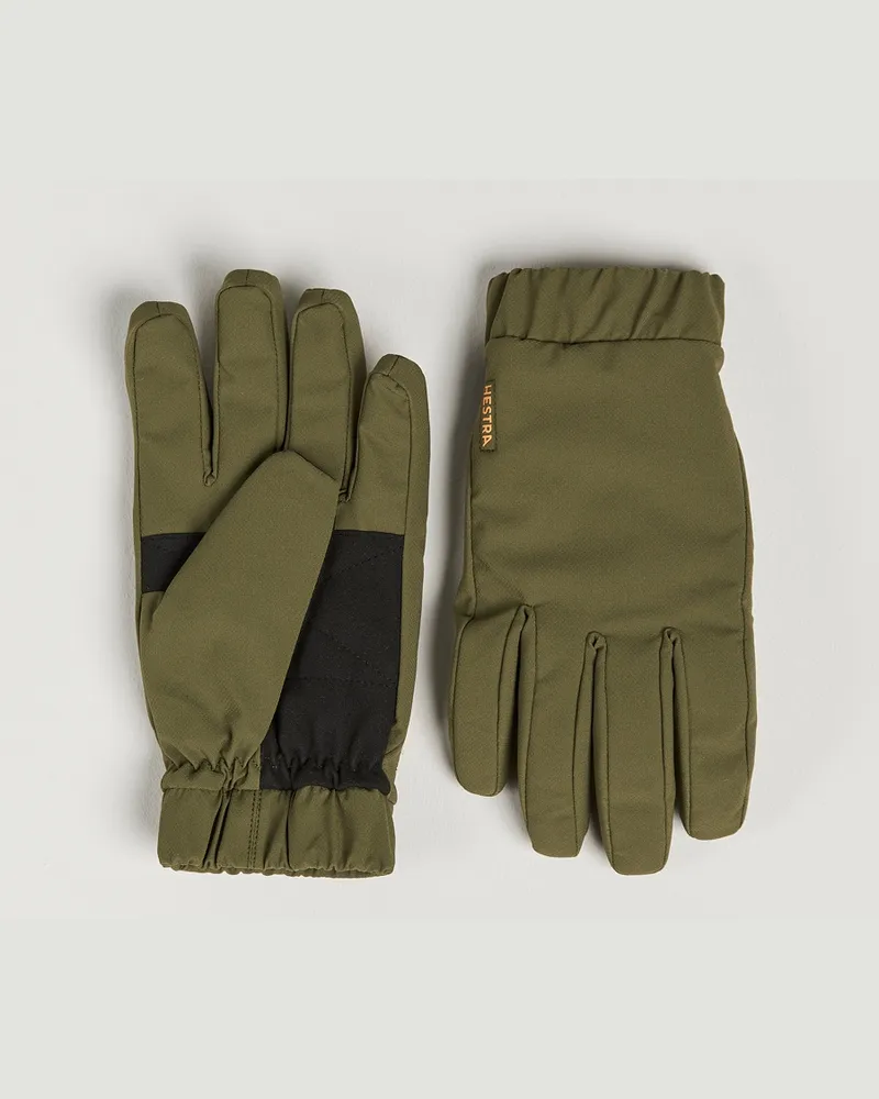 Hestra Axis Primaloft Waterproof Glove Olive Grün
