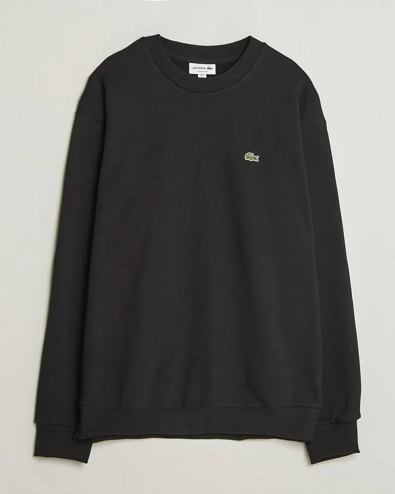 Lacoste Crew Neck Sweatshirt Black Schwarz