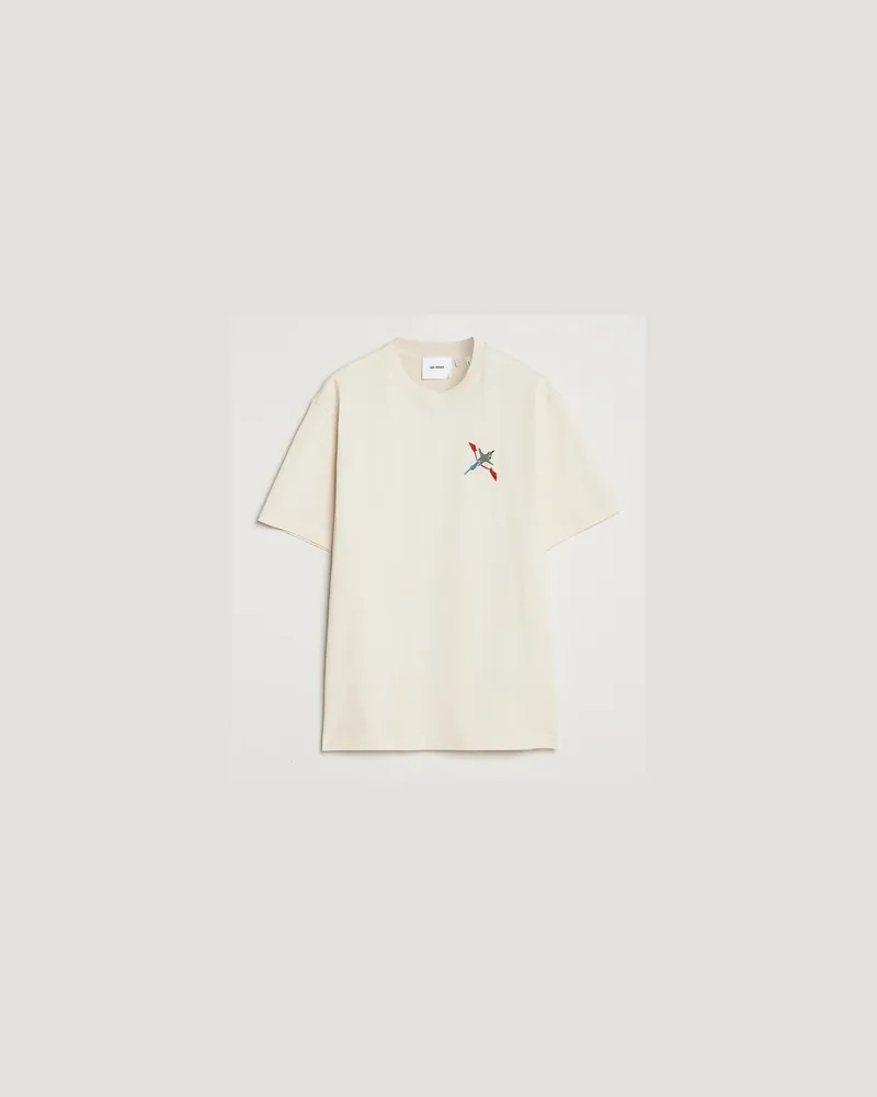 Axel Arigato Micro Bee Bird T-Shirt Pale Beige Beige