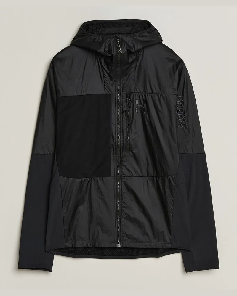Haglöfs Nallo Touring Hybrid Mid Layer Jacket True Black Schwarz