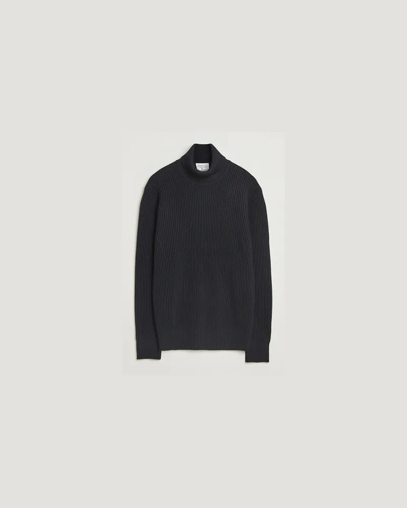 S.N.S Herning S.N Herning Fender Wool Rollneck Navy Blau