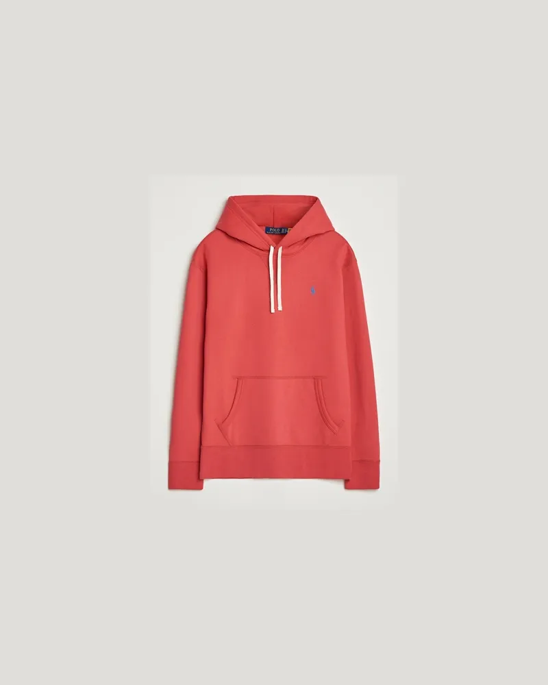 Ralph Lauren RL Fleece Hoodie Sunrise Red Rot