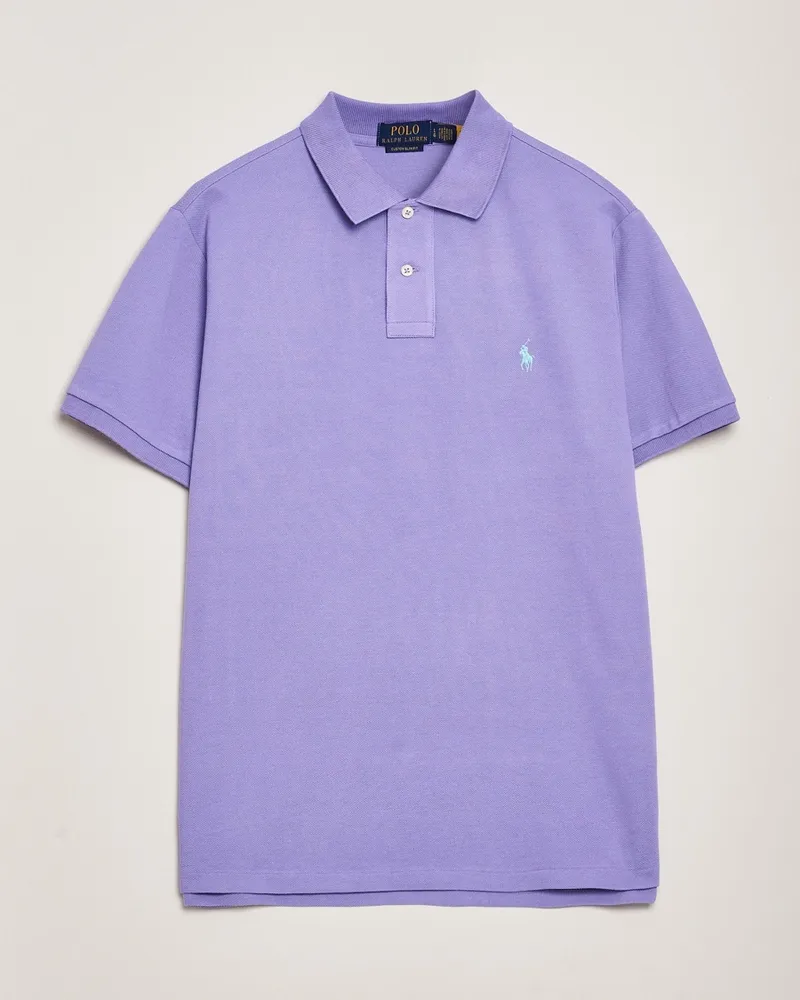 Ralph Lauren Custom Slim Fit Polo Cactus Purple Lila