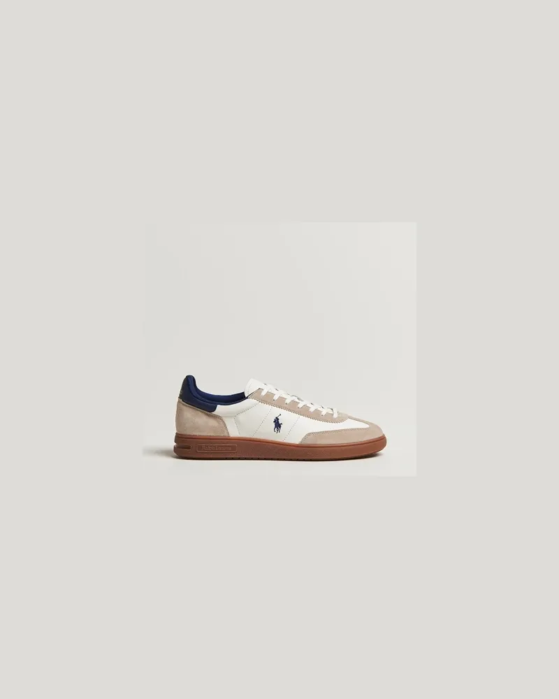 Ralph Lauren Bedford Sneakers Milkshake/Navy Weiß