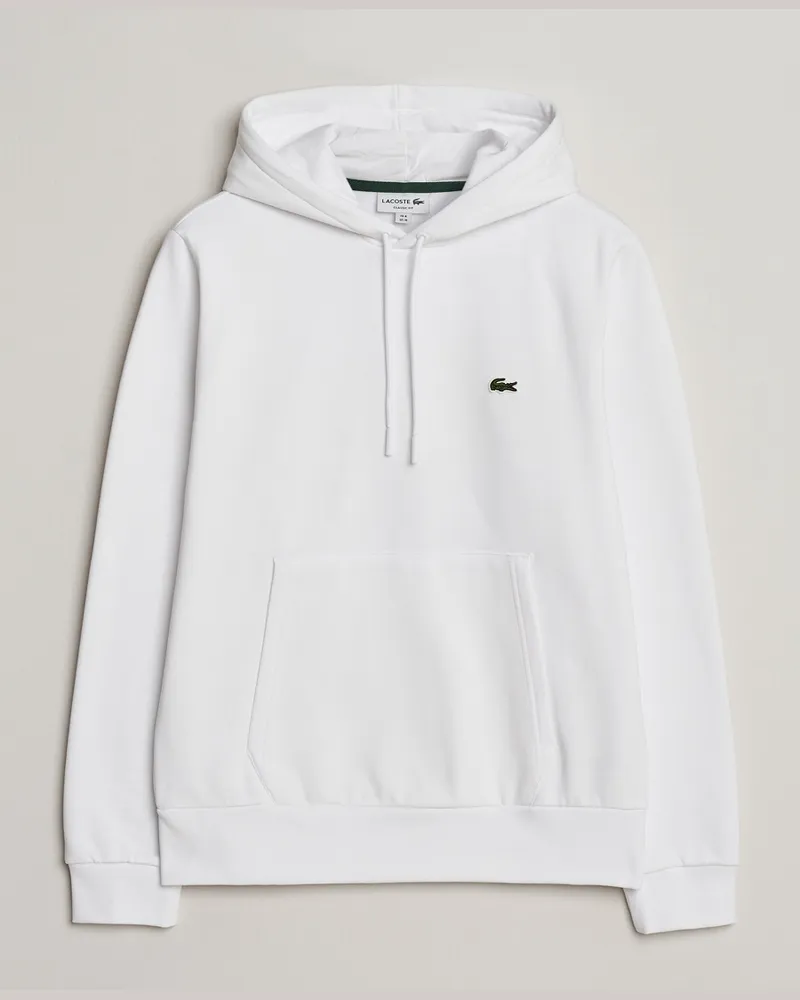 Lacoste Hoodie White Weiß