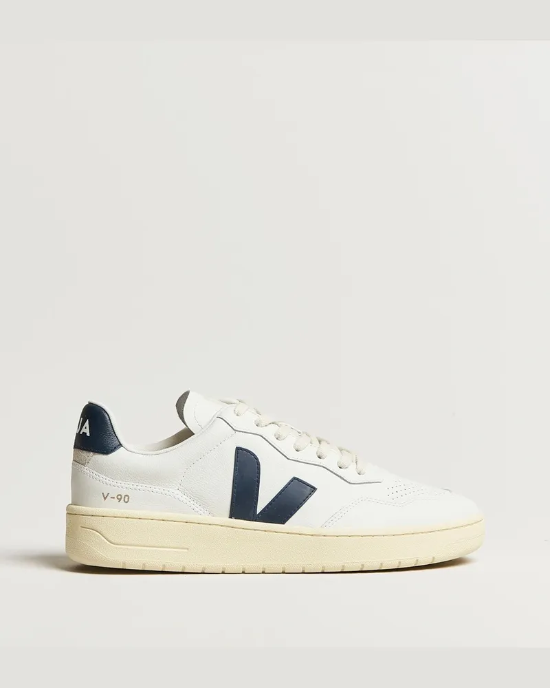 VEJA V-90 Sneaker Extra White/Nautico Weiß