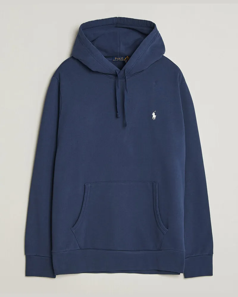 Ralph Lauren Loopback Terry Hoodie Cruise Navy Blau