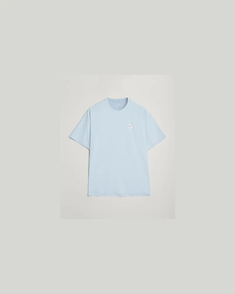 District Vision Lightweight Short Sleeve T-Shirt Frost Blau