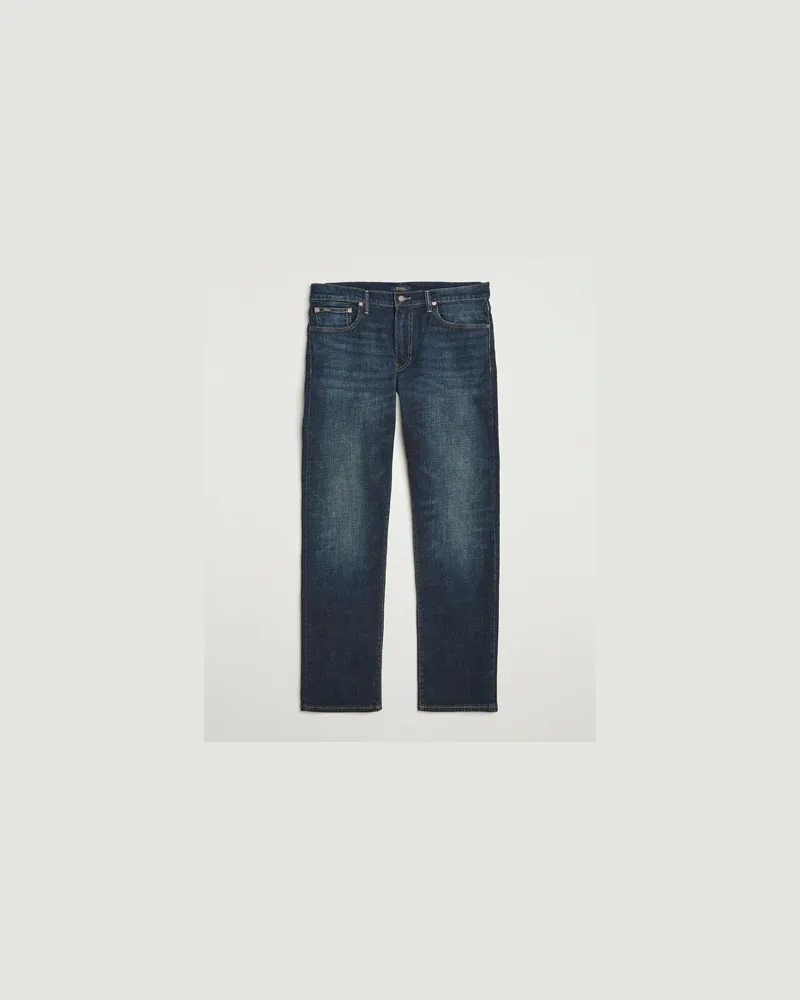 Ralph Lauren Hampton Murphy Stretch Straight Jeans Dark Blue Blau