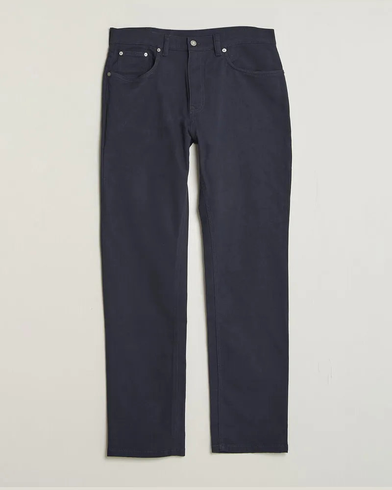 Gant Regular Fit Soft Twill 5-Pocket Pants Evening Blue Blau
