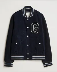 Gant Cord Varsity Jacket Evening Blue Blau