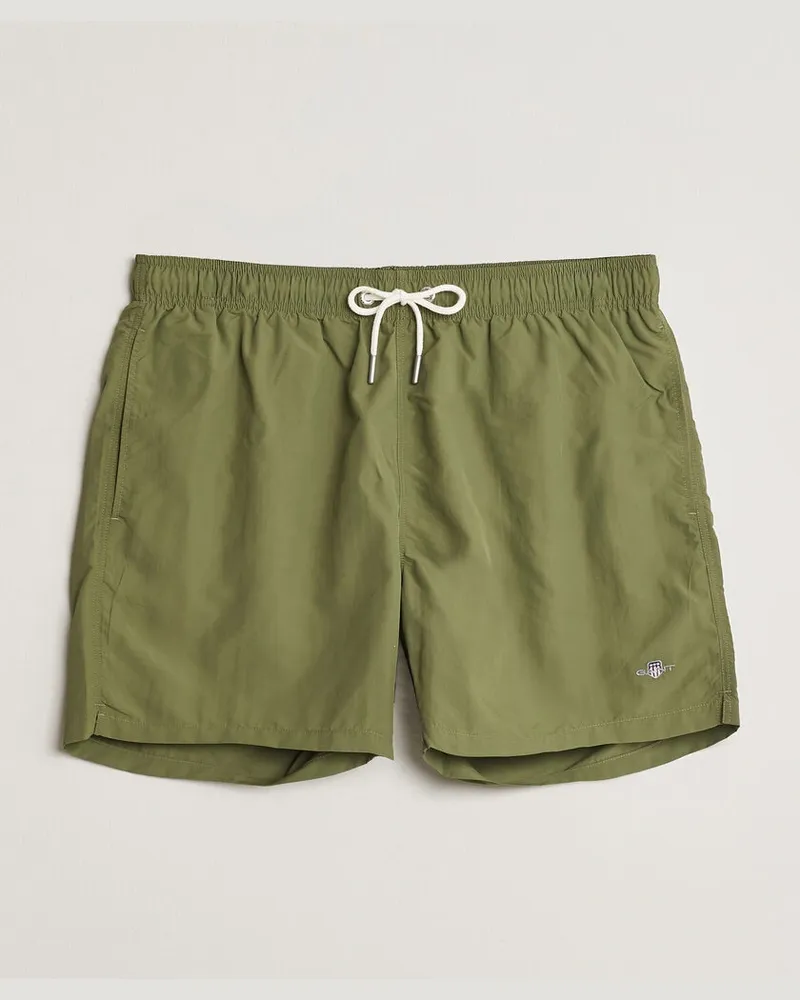 Gant Basic Swimshorts Dry Herb Green Grün
