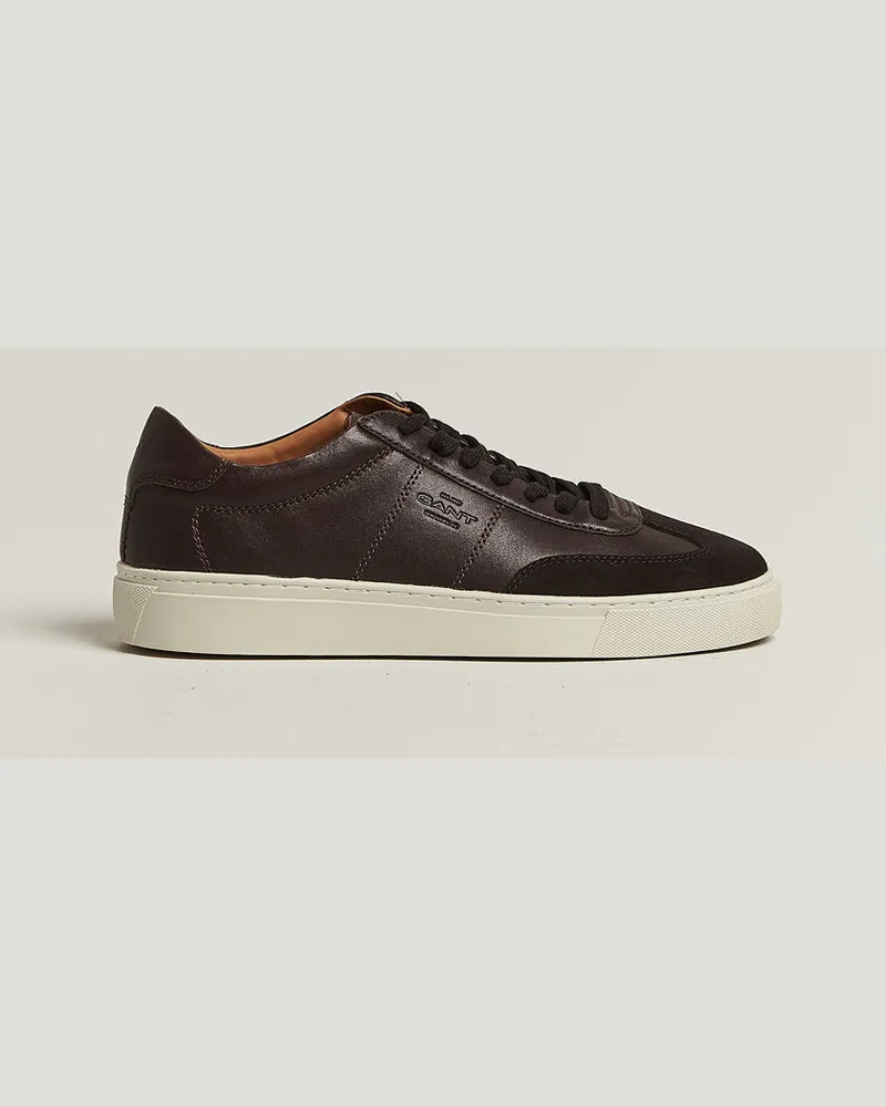 Gant Mc Julien Leather/Suede Sneaker Dark Brown Braun