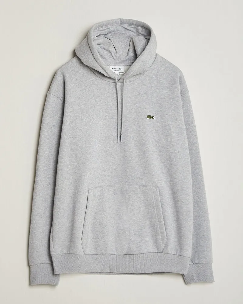 Lacoste Hoodie Silver Chine Grau