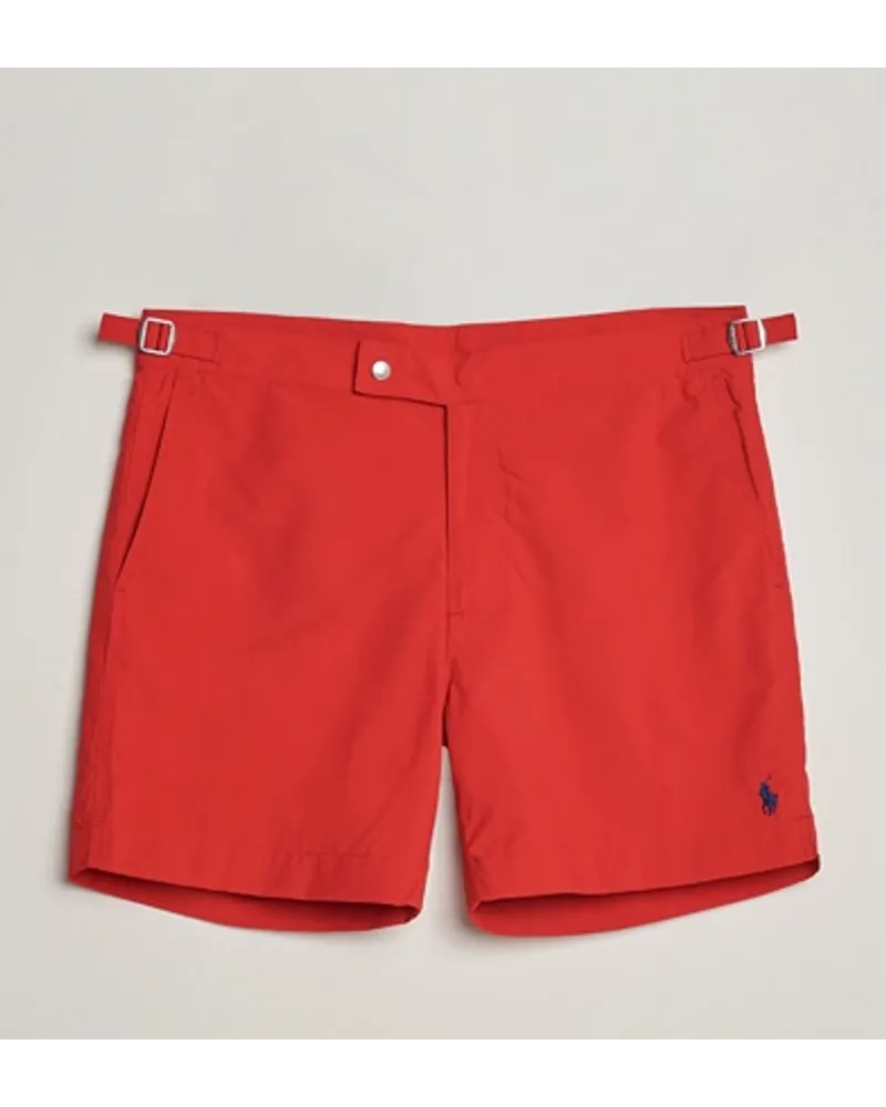 Ralph Lauren Monaco Swimshorts Red Rot