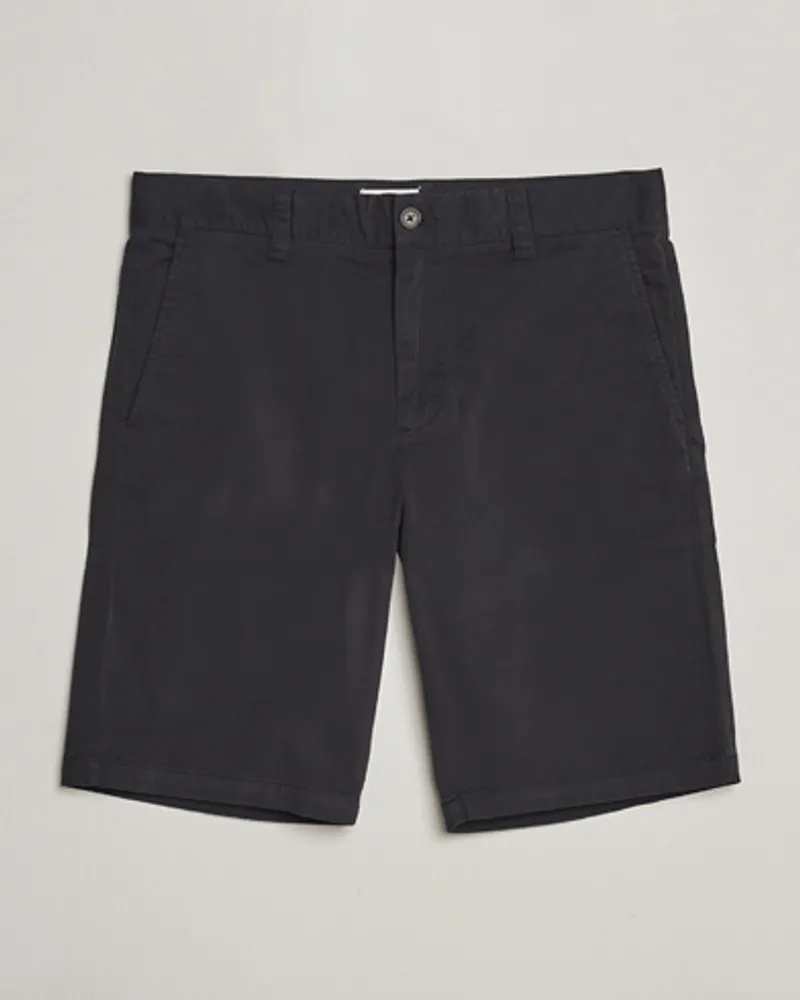 NN 07 Crown Shorts Black Schwarz