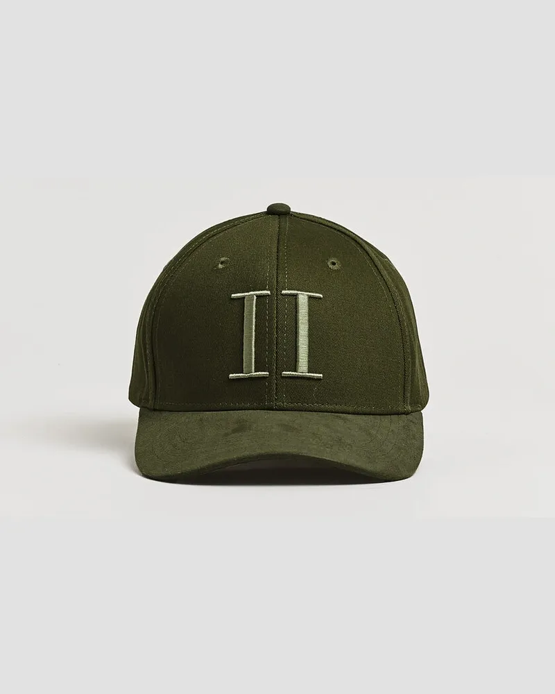 LES DEUX Core Baseball Cap Olive Night Grün