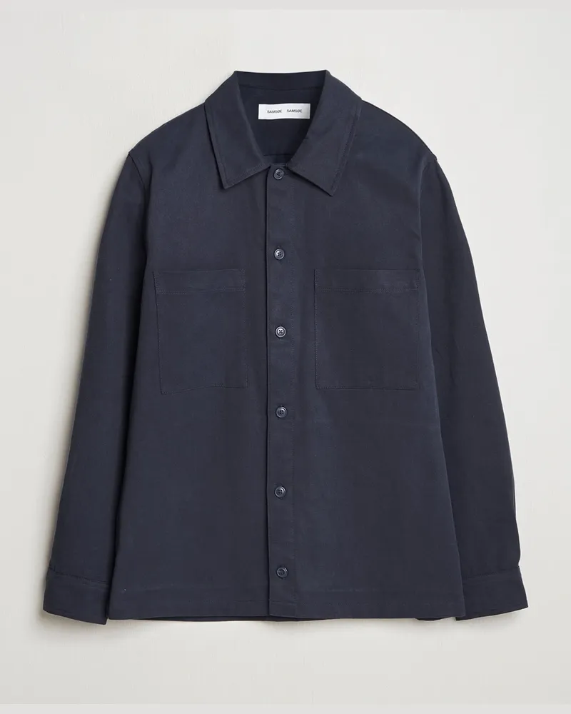 Samsøe & Samsøe Sataka Overshirt Salute Blue Blau