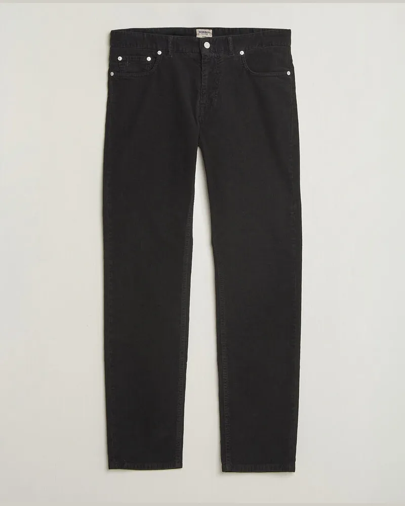 Morris James Cord 5-Pocket Pants Black Schwarz