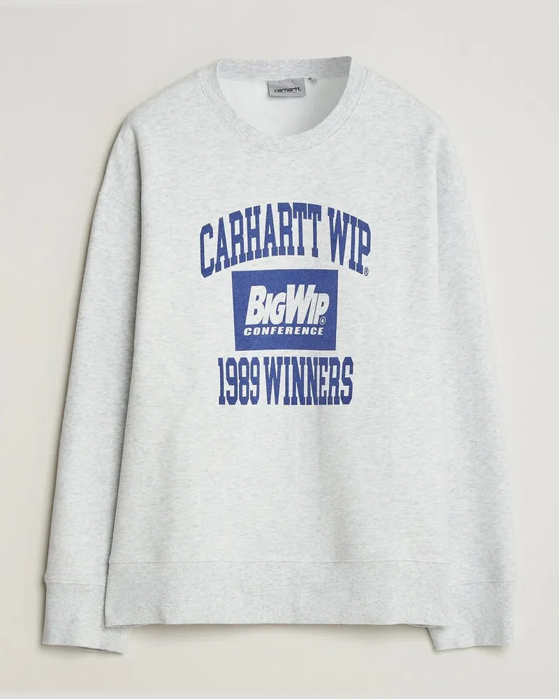 Carhartt WIP 1989 Winners Sweatshirt Ash Heather Grau