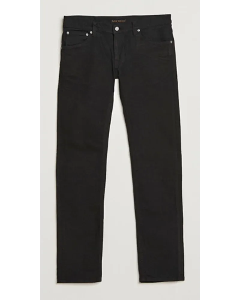 Nudie Jeans Tight Terry Jeans Ever Black Schwarz