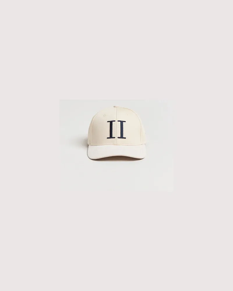 LES DEUX Baseball Cap Suede II Ivory Beige