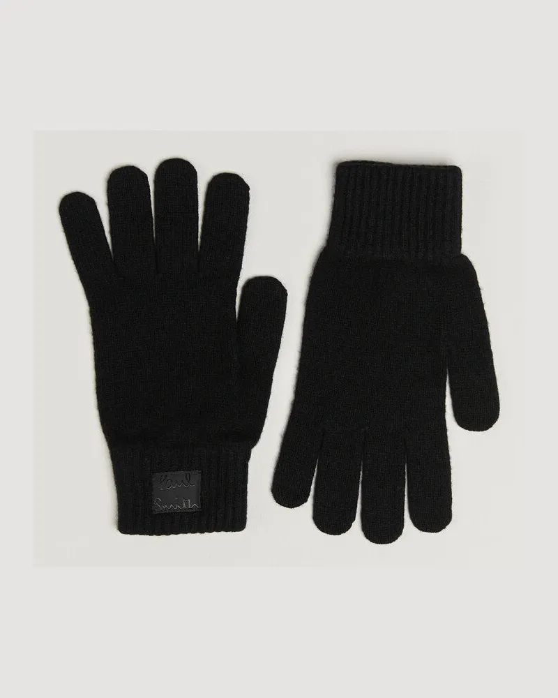 Paul Smith Cashmere Glove Black Schwarz