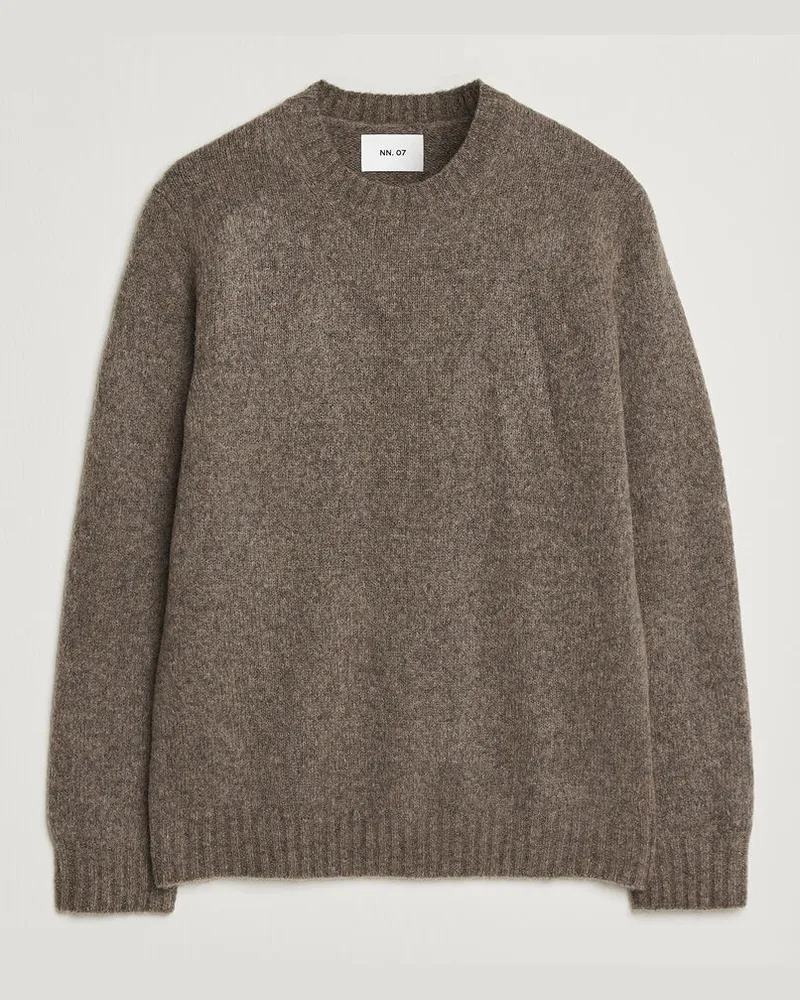 NN 07 Lee Wool Knitted Sweater Tarmac Beige