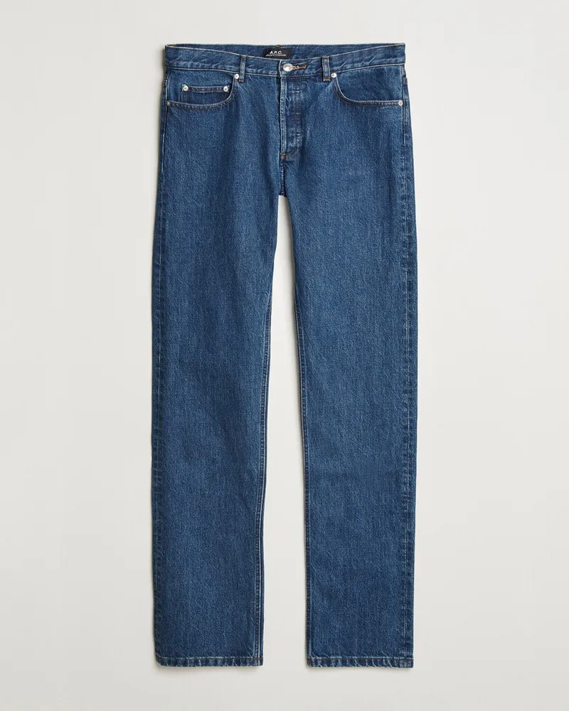 A.P.C. New Standard Jeans Washed Indigo Blau