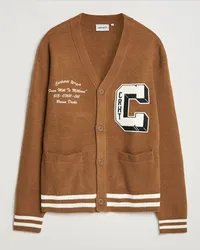 Carhartt WIP Brown Ducks Cardigan Hamilton Brown Braun