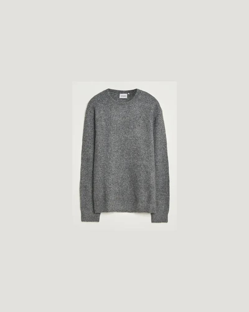 Carhartt WIP Curtis Sweater Tangled Graphite Grau