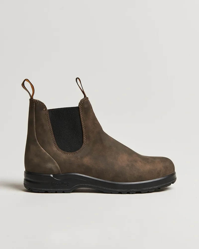 BLUNDSTONE 2056 All Terrain Chelsea Boot Rustic Brown Braun